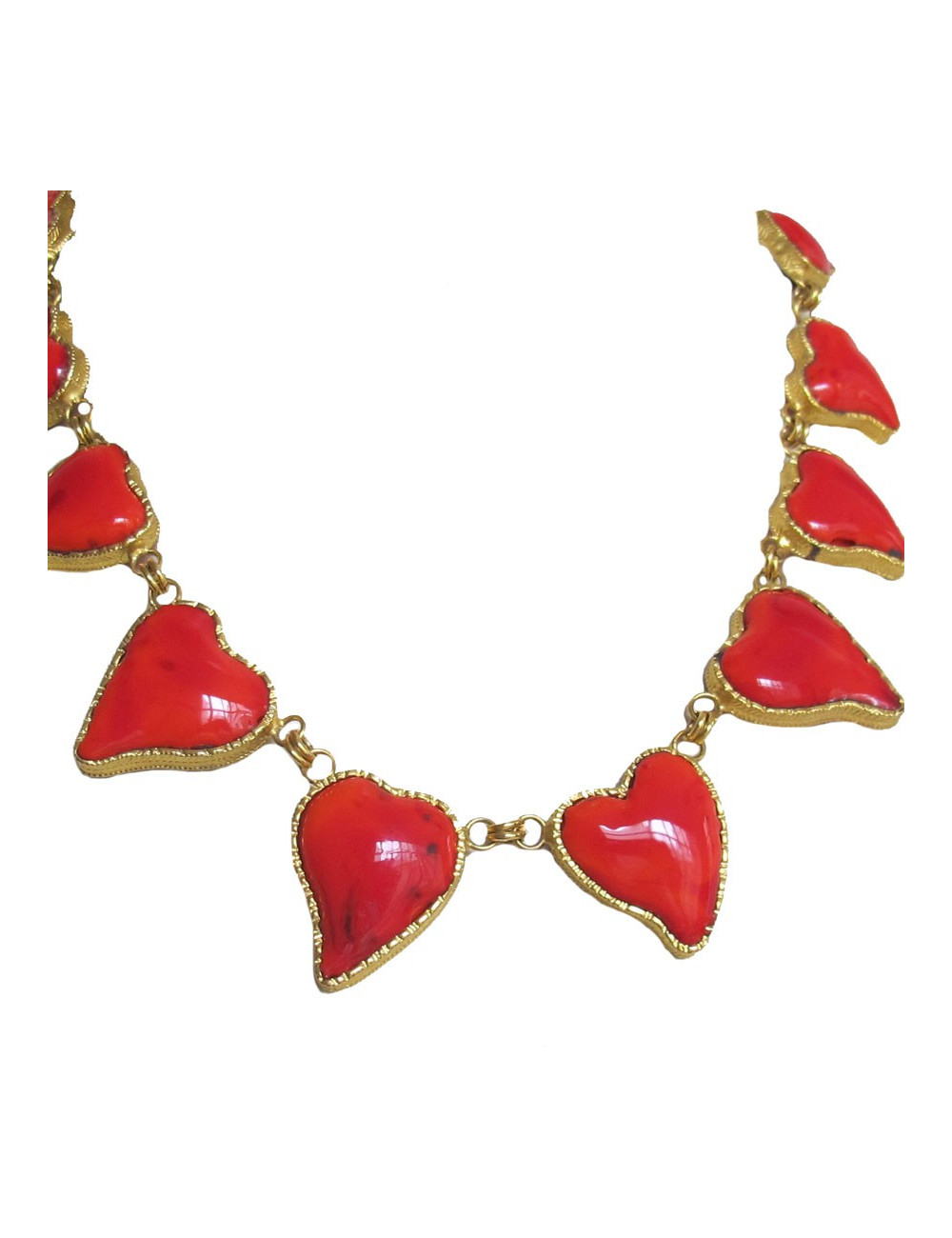 collier "HEARTS" MARGUERITE DE VALOIS