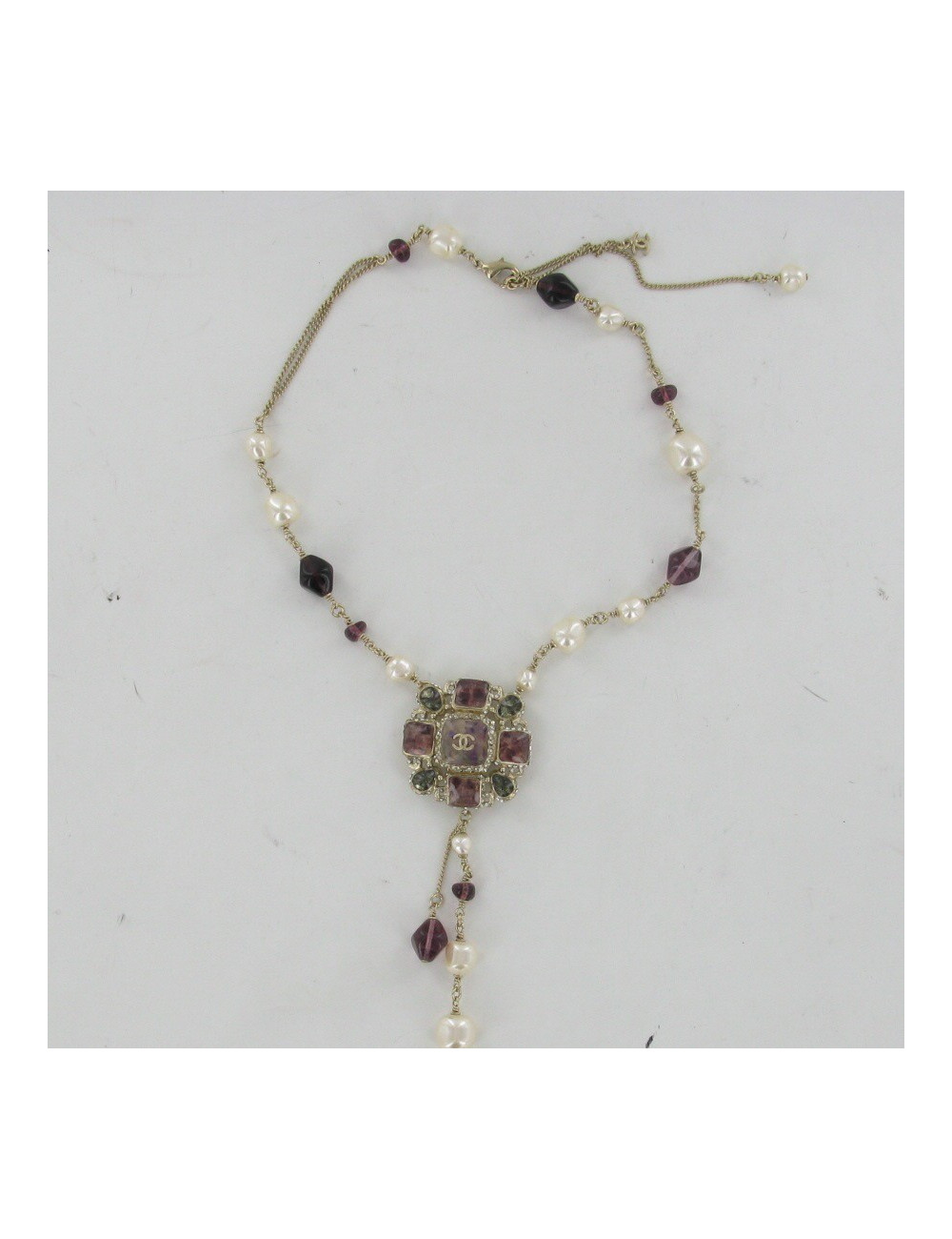 Collier améthyste CHANEL