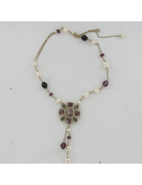 Collier améthyste CHANEL