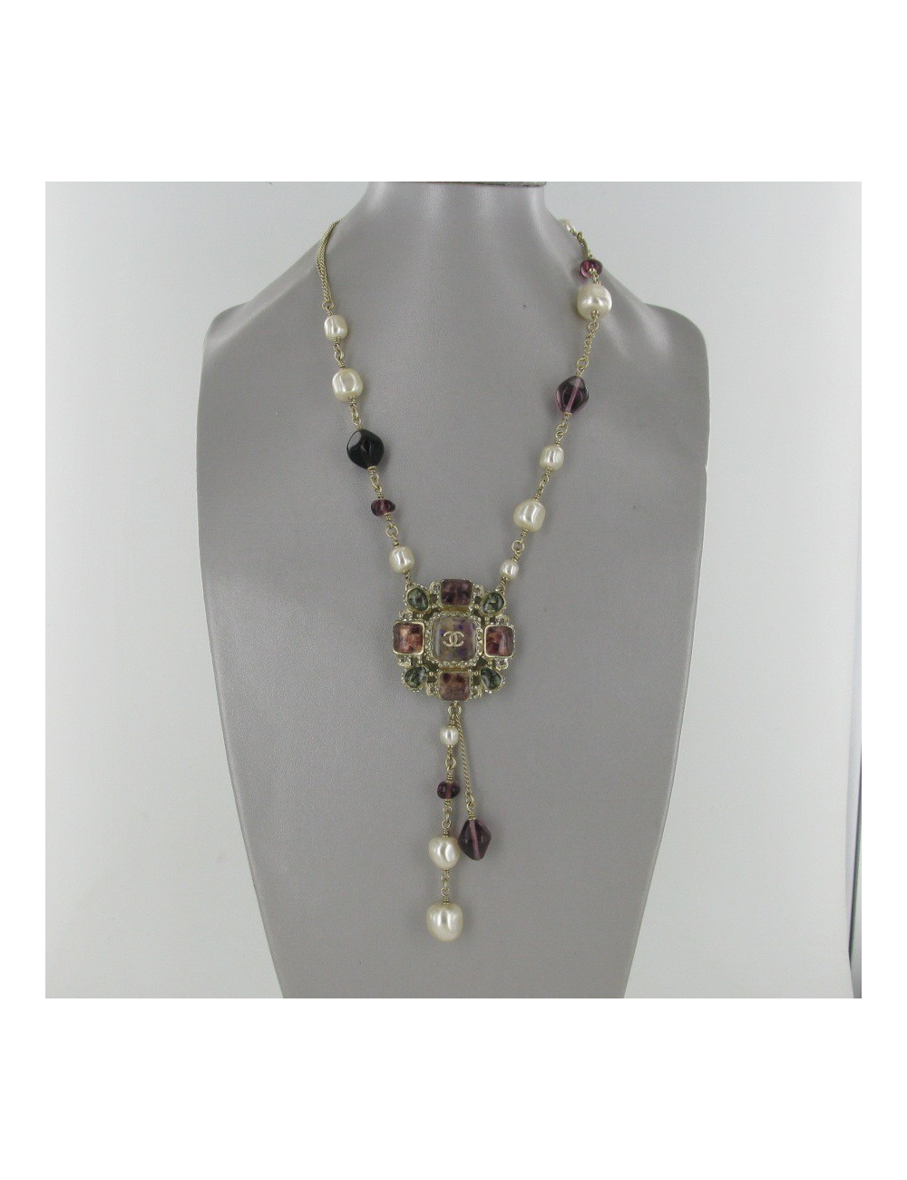 Collier améthyste CHANEL