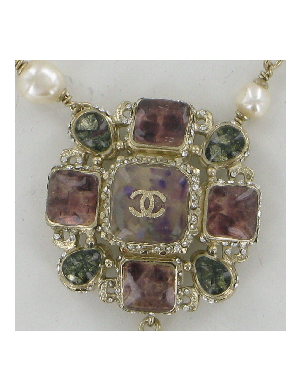 Collier améthyste CHANEL