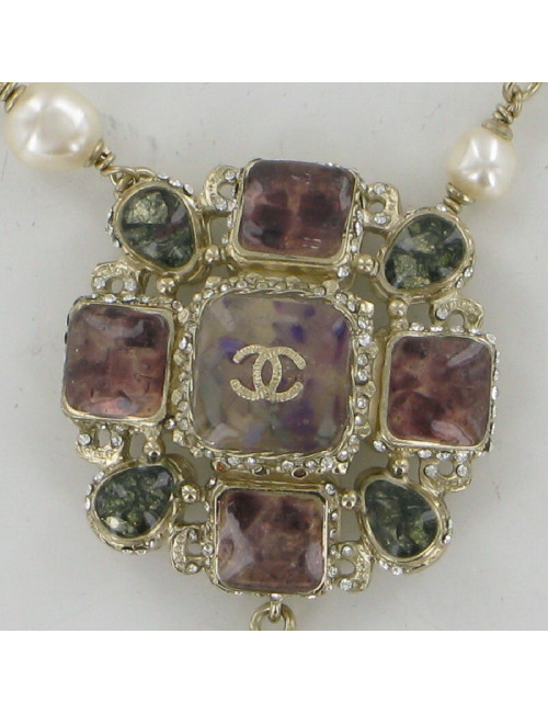 Collier améthyste CHANEL