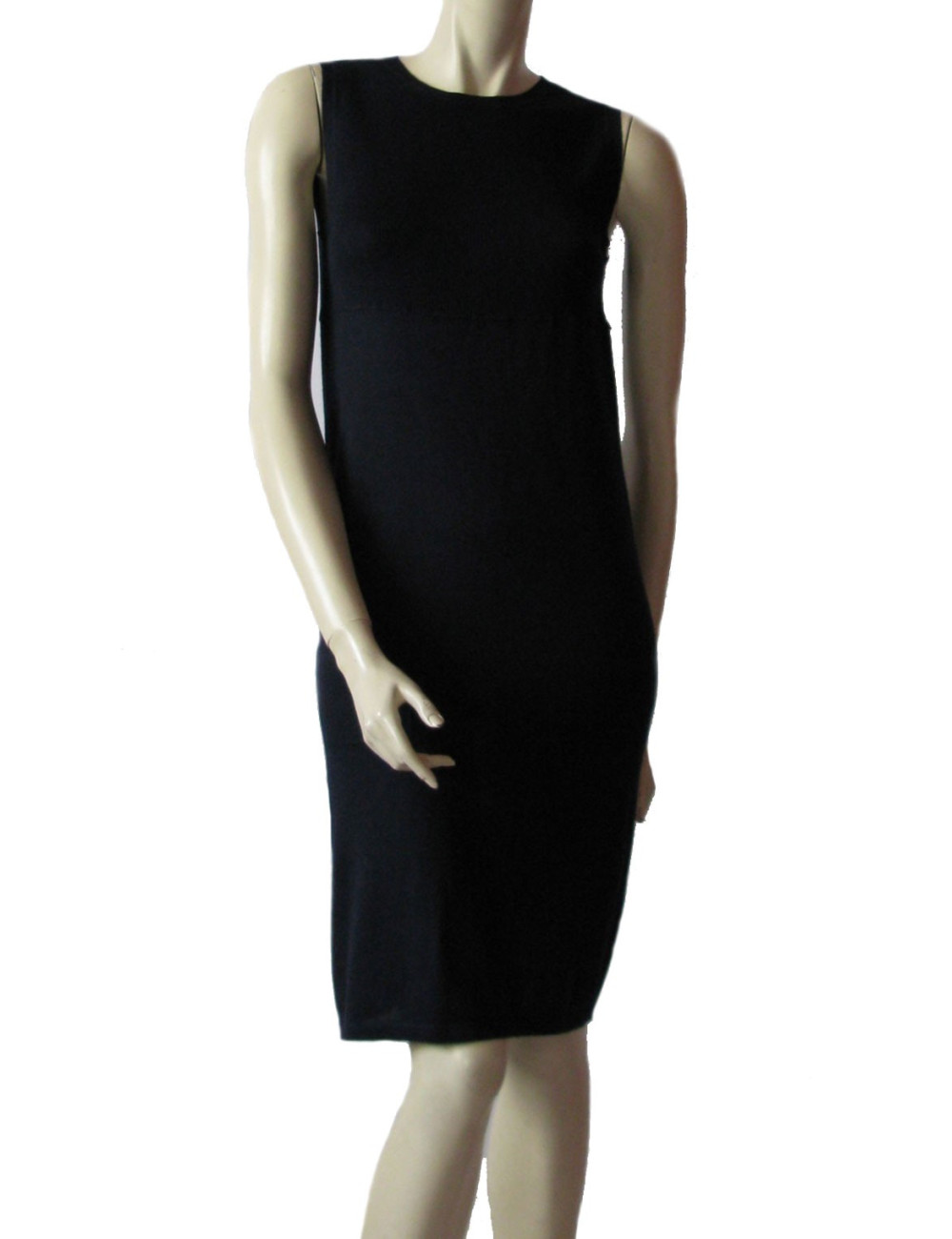 Robe FRANCK NAMANI cachemire bleu