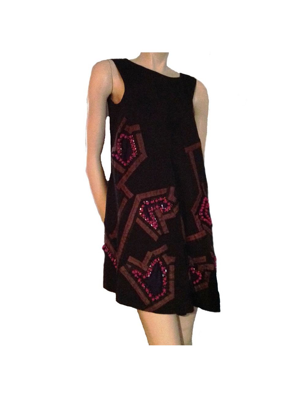 Robe CHLOE T34 en soie 