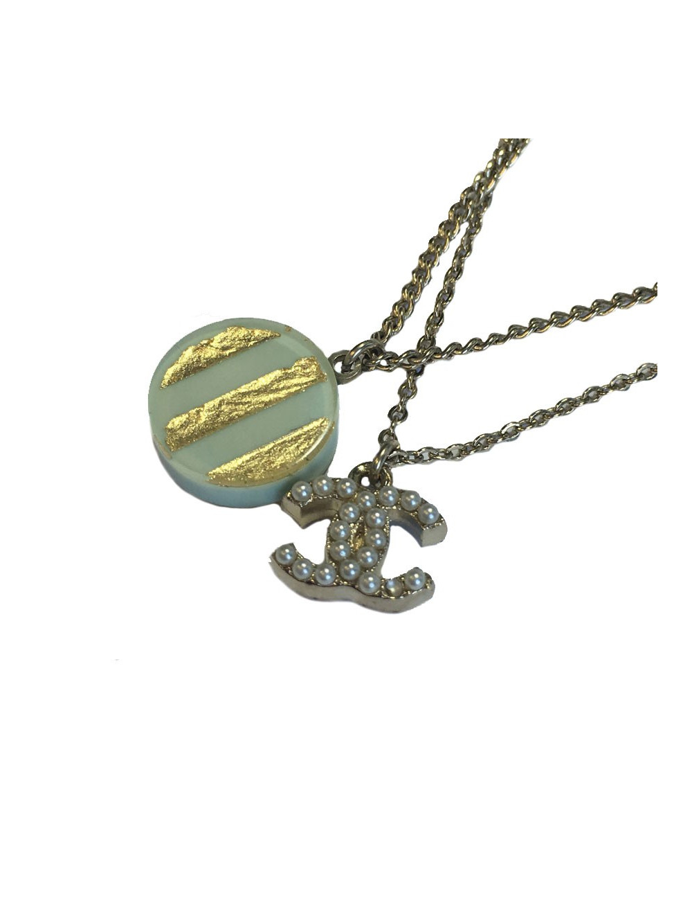 Collier CHANEL double chaine