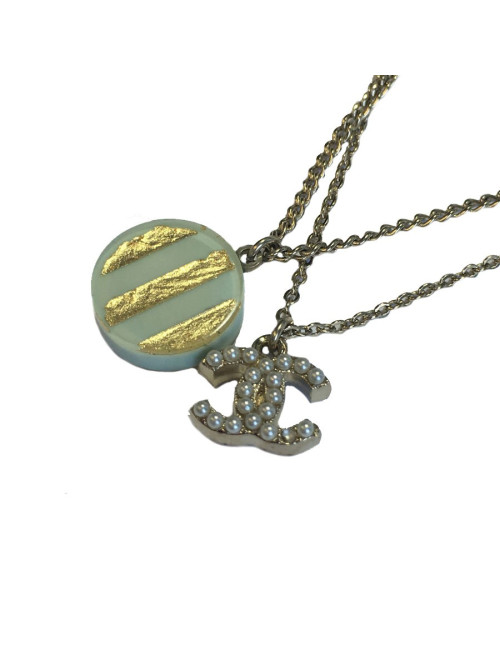Collier CHANEL double chaine