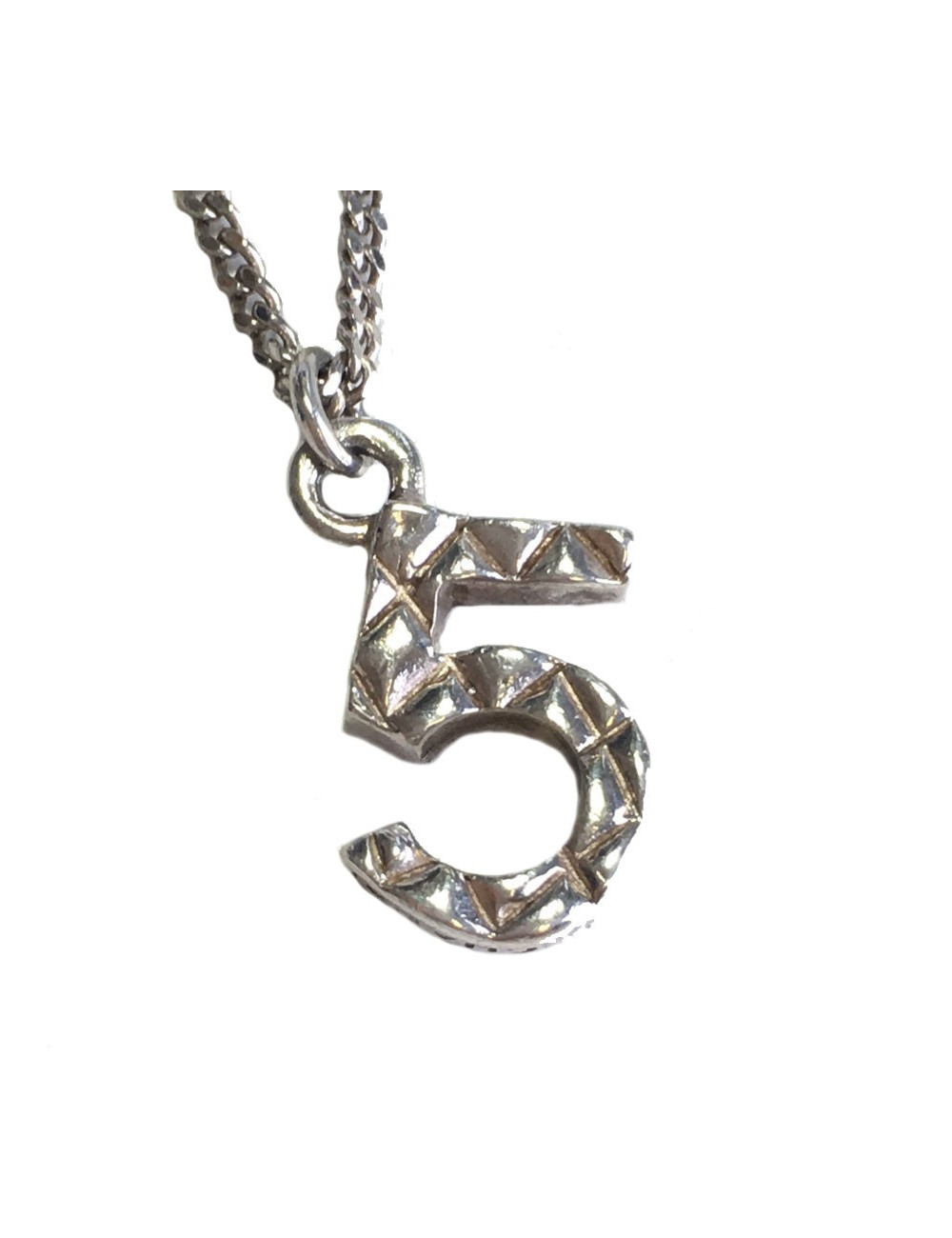 Collier "5" CHANEL ARGENT (925)