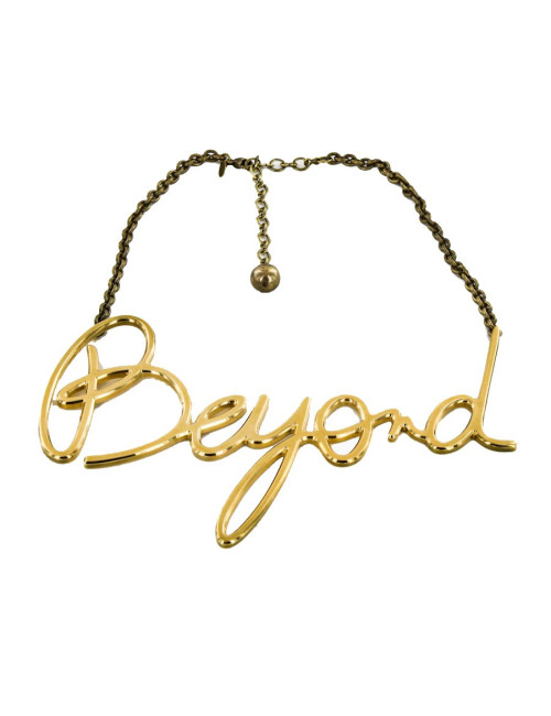 Collier "Beyond" LANVIN doré 