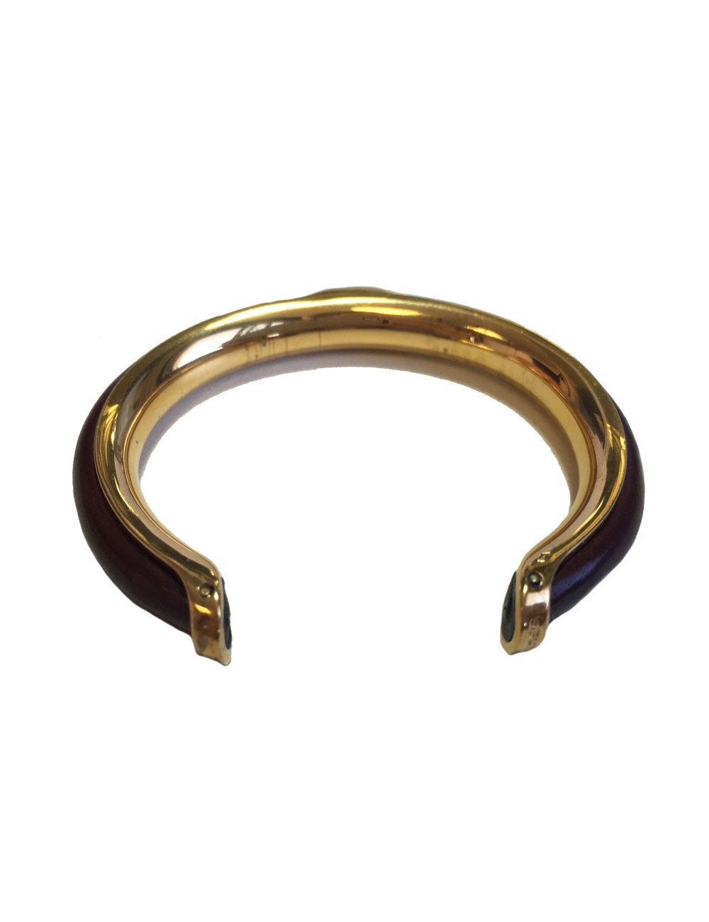 Rush HERMES leather bracelet and...