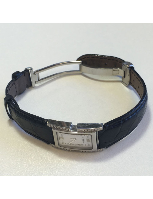 Watch FRED model 36 in steel and alligator