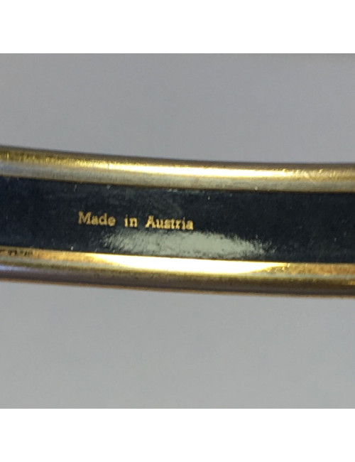 xxx Bracelet HERMES en émail  PM