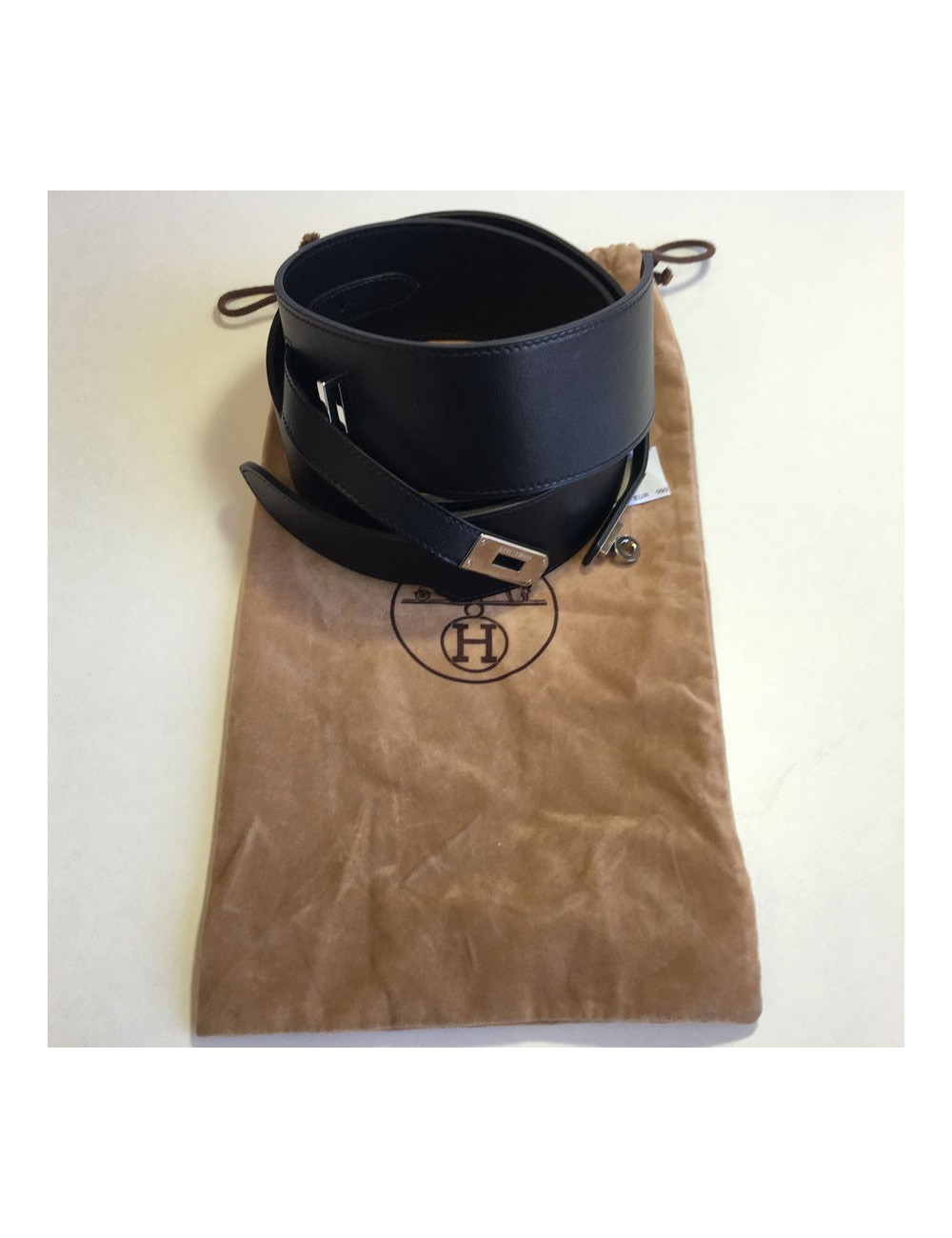 Ceinture Kelly HERMES T 90 