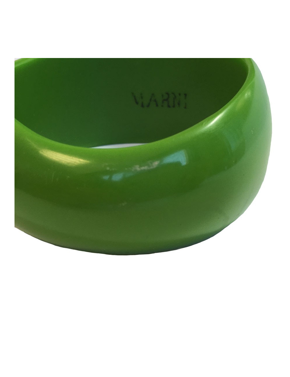 Bracelet MARNI en résine verte