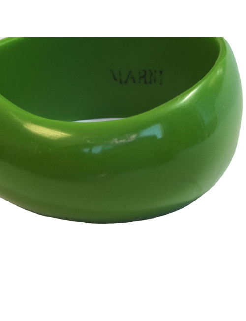 MARNI green resin bracelet