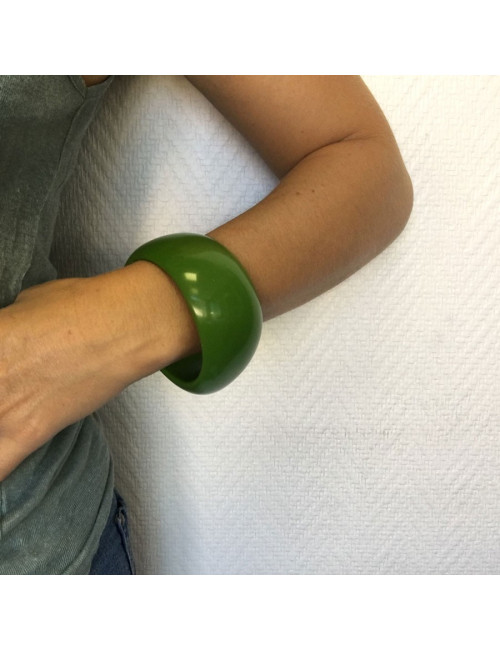 MARNI green resin bracelet