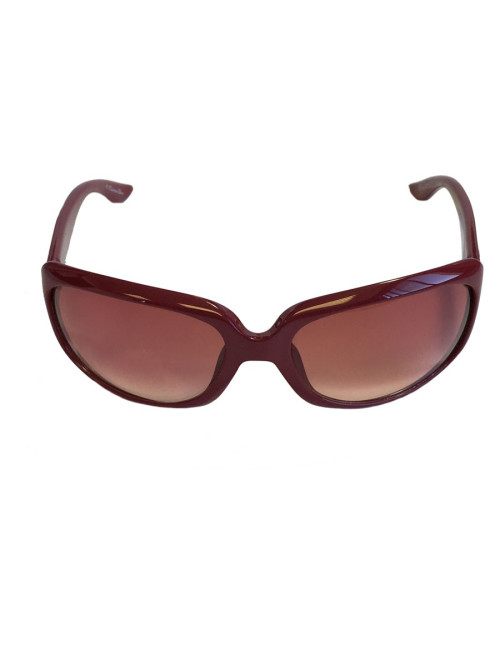 Lunettes de soleil DIOR en plexi bordeaux