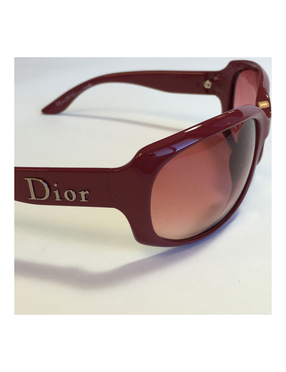 Sunglasses DIOR in plexi bordeaux