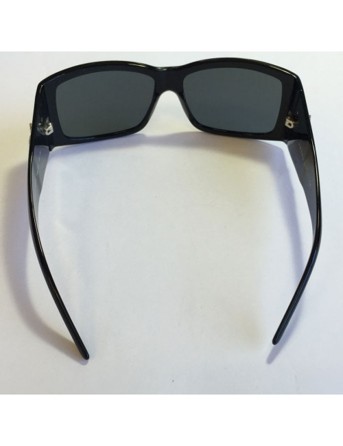 Lunettes de soleil PRADA en plexi noir