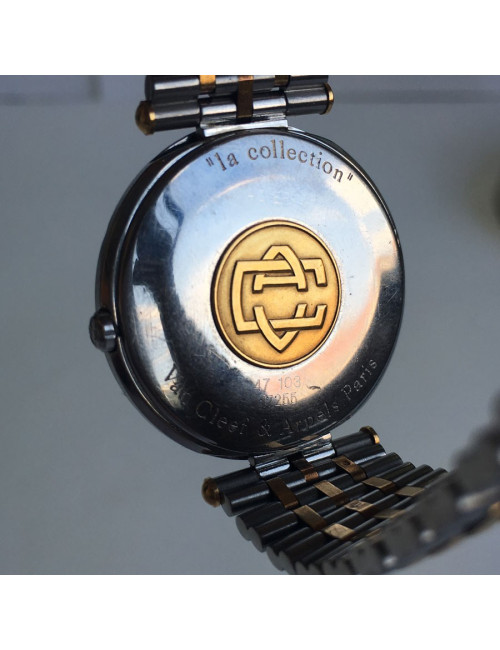 Shows VAN CLEEF & ARPELS man in steel and gold