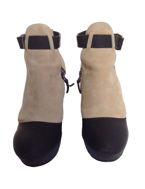 boots BALANCIAGA T 37 compensées