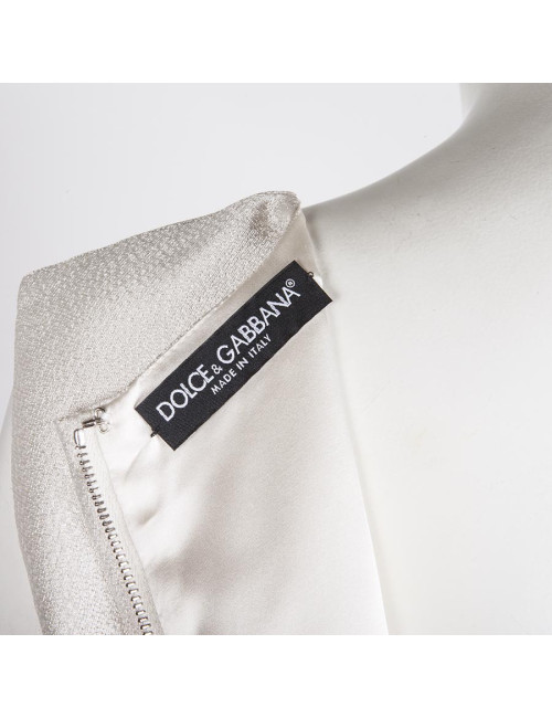 robe blanche DOLCE & GABBANA t42it