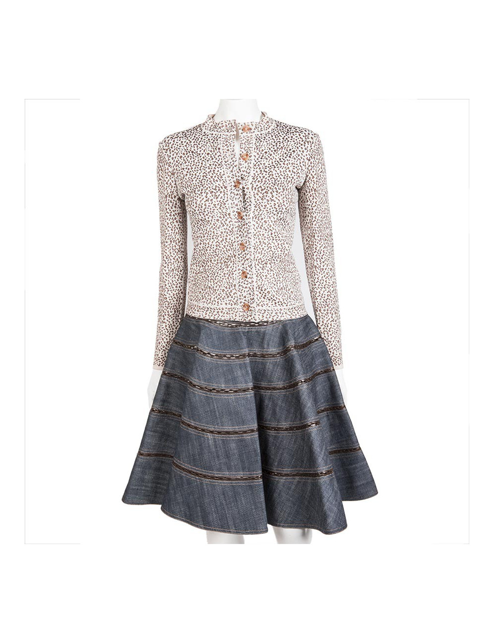 Ensemble jupe et gilet ALAÏA t36