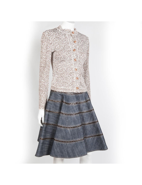 ALAÏA set skirt and vest size 36FR