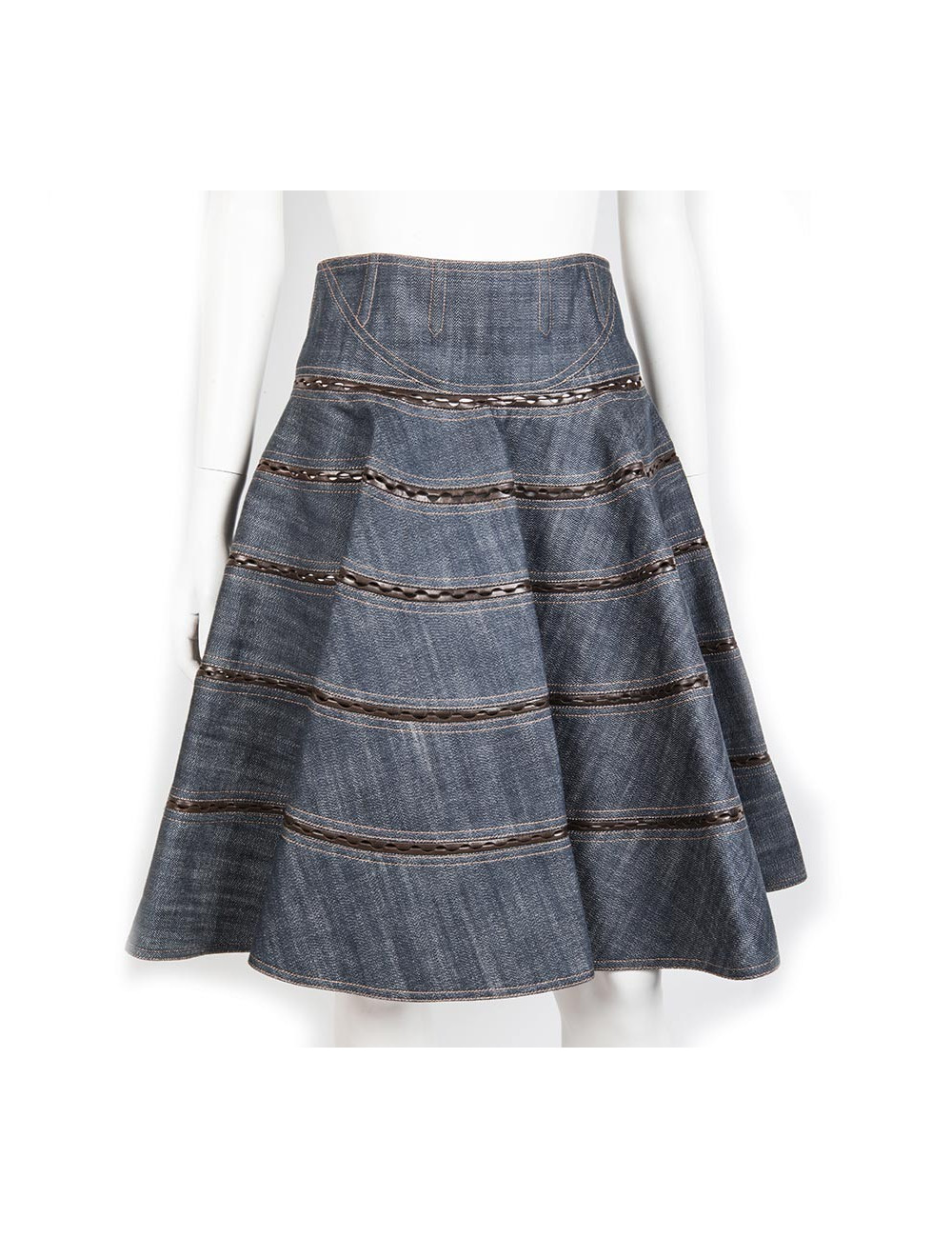 ALAÏA set skirt and vest size 36FR