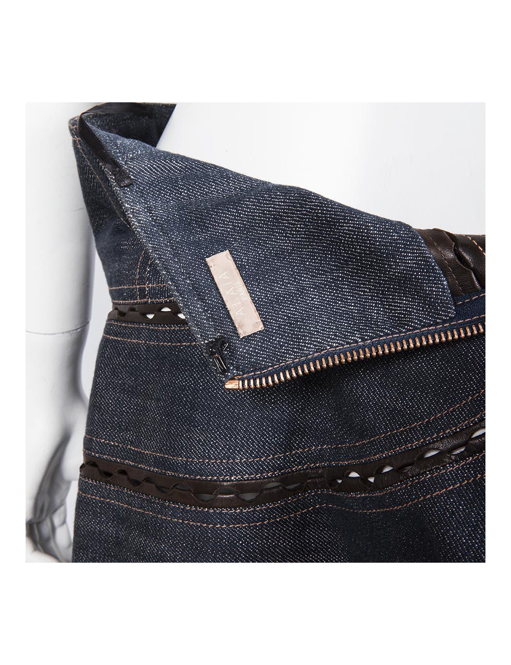 ALAÏA set skirt and vest size 36FR