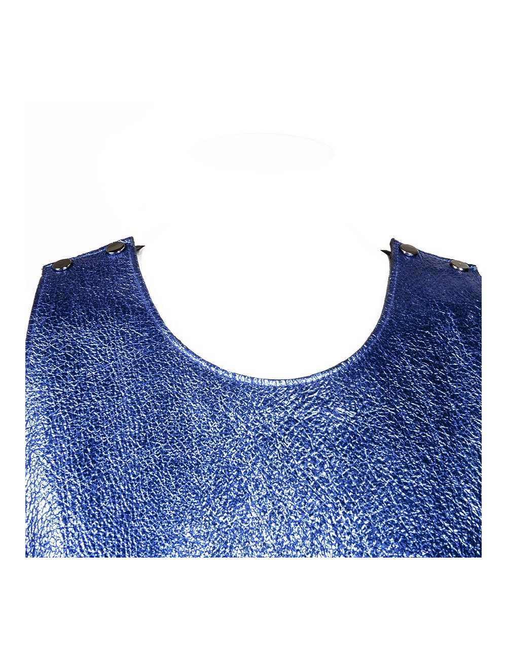 Dress PHILLIP LIM metallic blue leather T 8 US / ^ 40 en