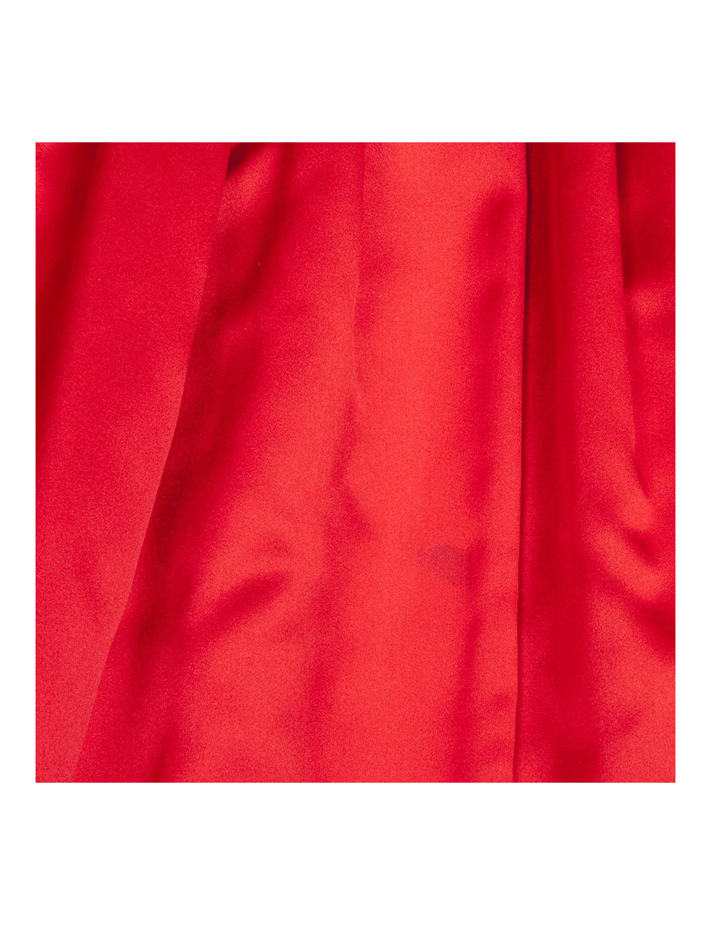 Robe PRADA T 40 IT/ 36 FR en soie rouge Re-édition