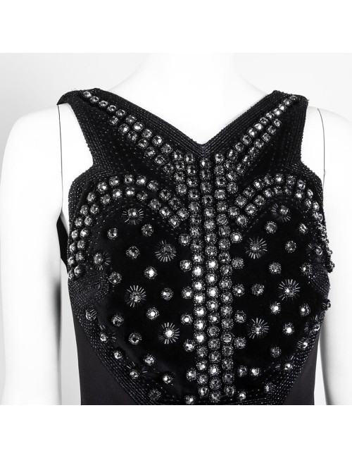 Robe de cocktail ANTONIO BERARDI T 42 IT/38 FR noire