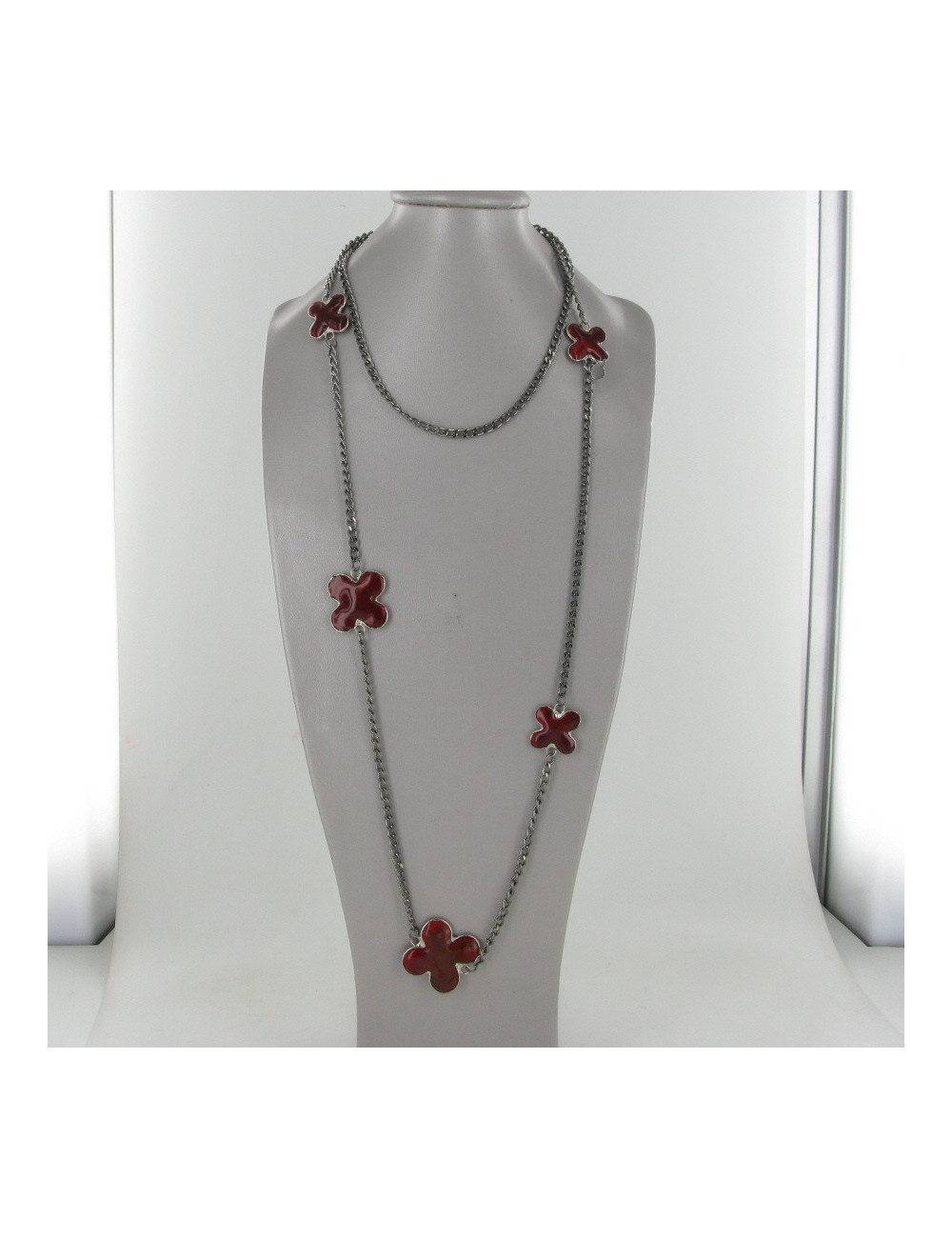 Sautoir trèfle MARGUERITE DE VALOIS