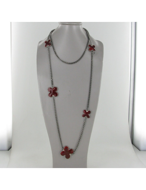 Sautoir trèfle MARGUERITE DE VALOIS