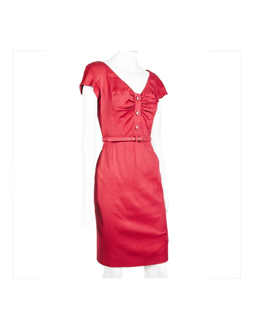 Robe CHRISTIAN DIOR T 38 FR rouge