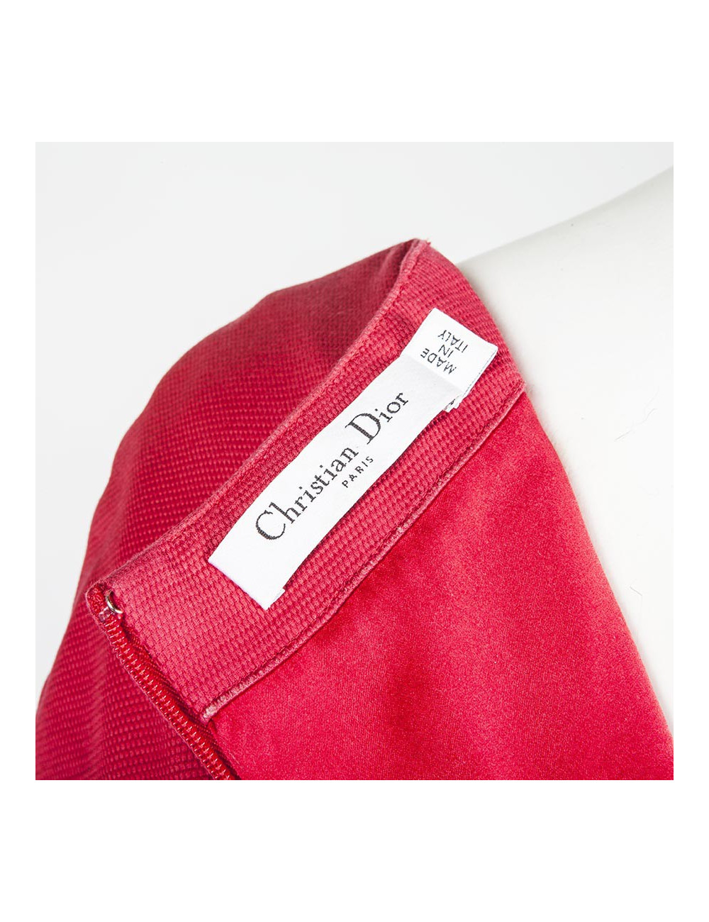 CHRISTIAN DIOR T 38 en red dress
