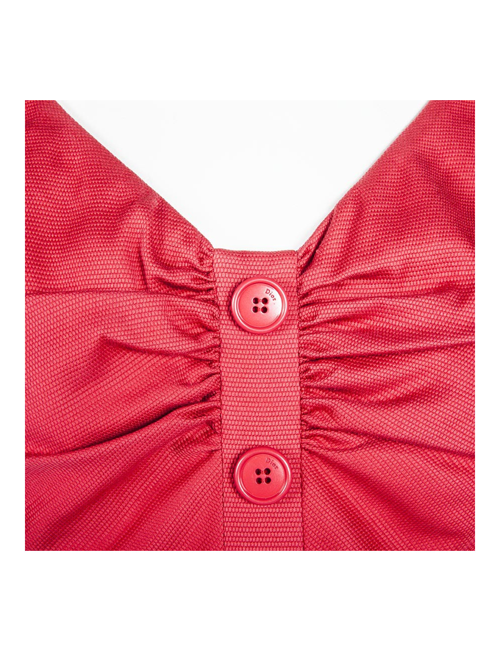 CHRISTIAN DIOR T 38 en red dress