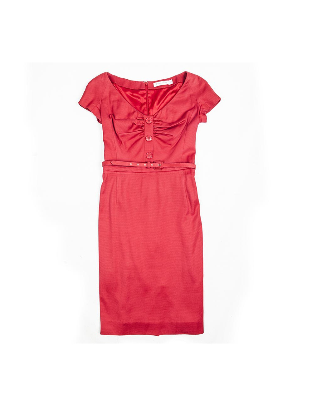 Robe CHRISTIAN DIOR T 38 FR rouge