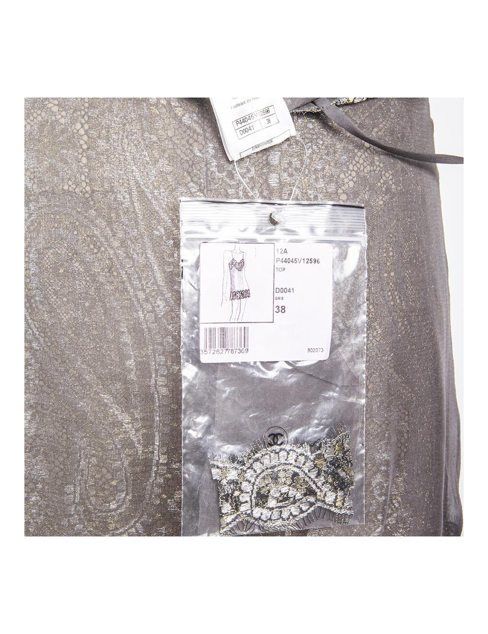 Ensemble CHANEL TOP T 38 FR JUPE T 40 FR