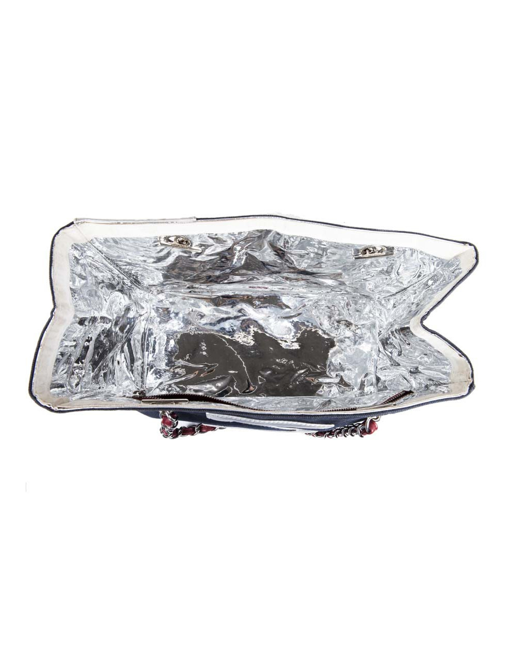 Sac CHANEL "n 5" toile et cuir