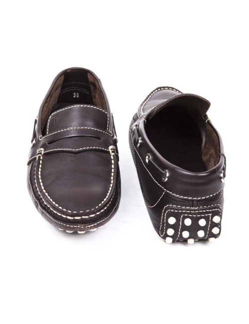 Mocassins TOD'S T 39 marron