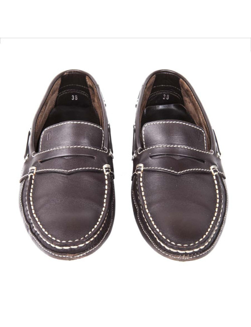 Mocassins TOD'S T 39 marron