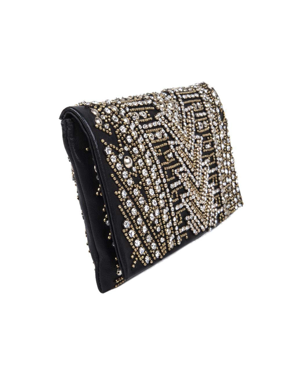 Pochette BALMAIN du soir noir