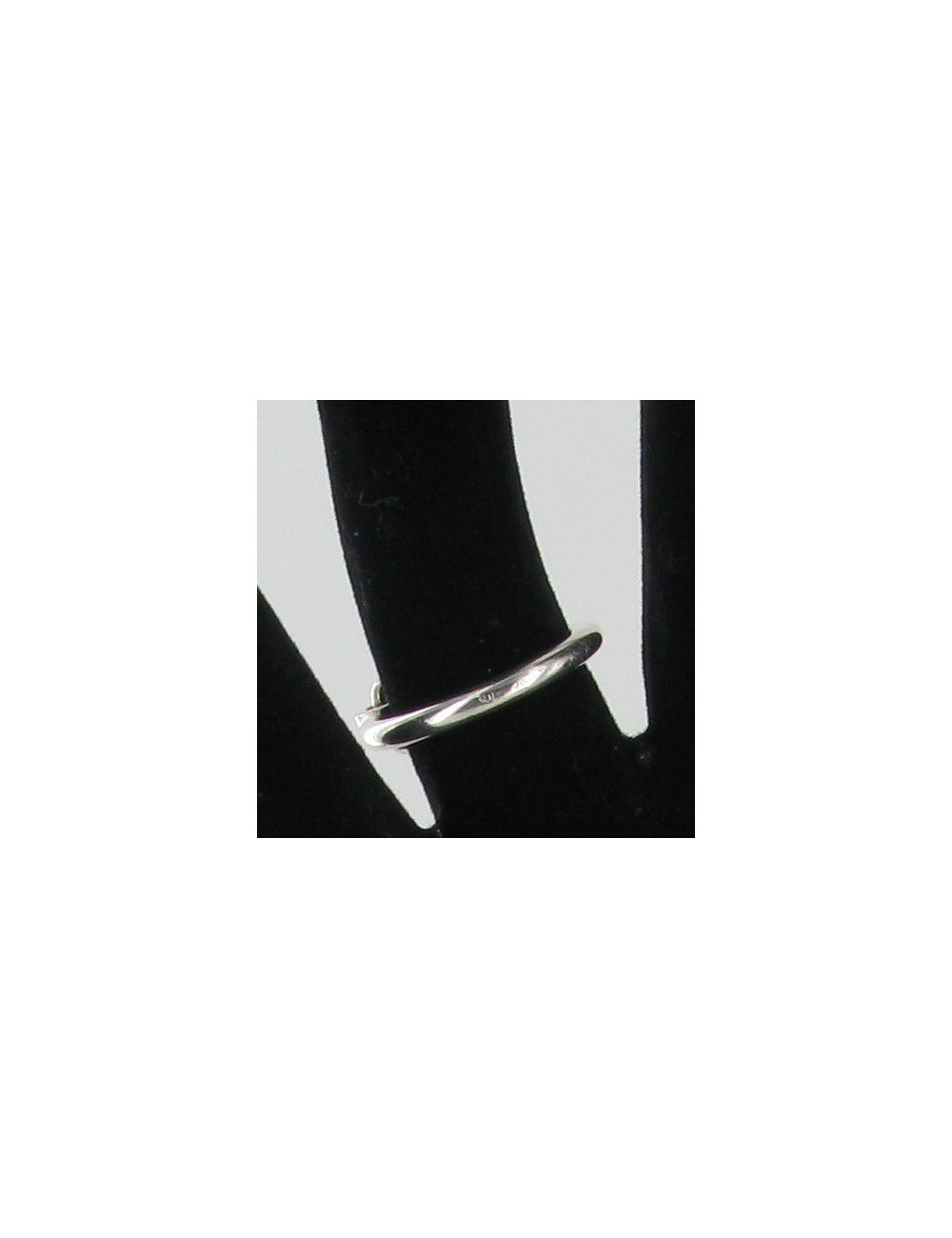 Bague argent massif cadenas HERMES