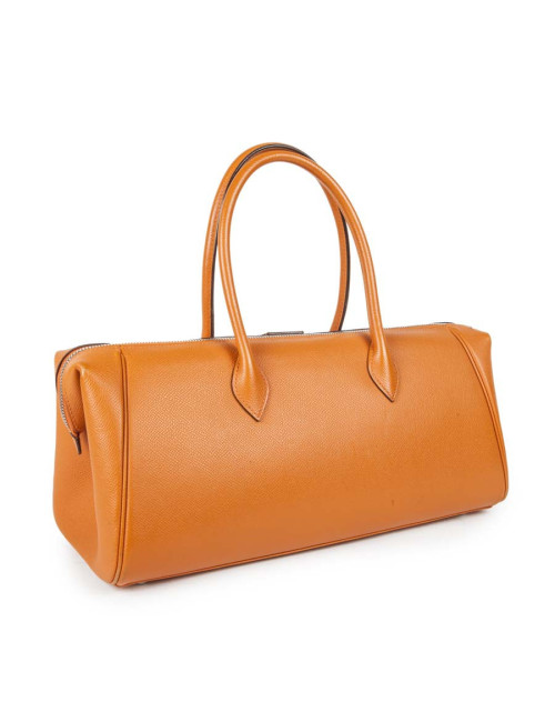 HERMES 'Bombay' bag in orange epsom leather