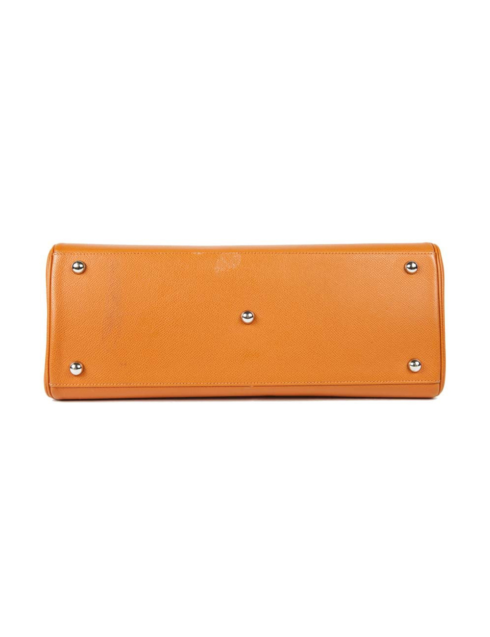 HERMES 'Bombay' bag in orange epsom leather