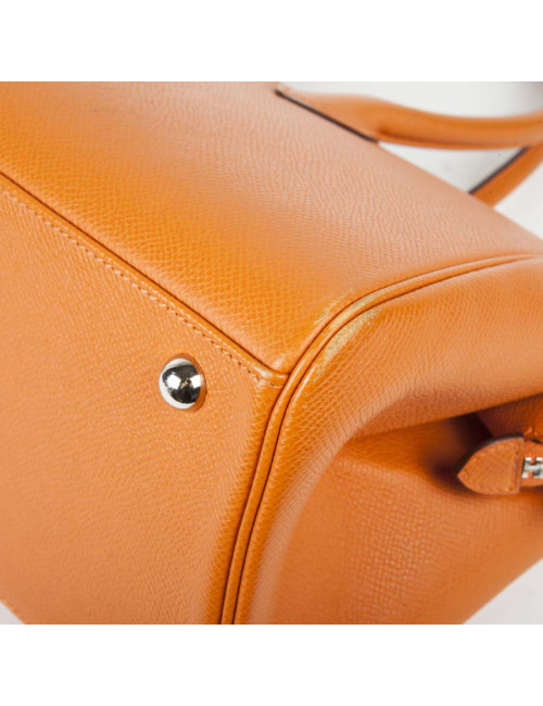 Sac "Bombay" HERMES GM cuir epsom orange