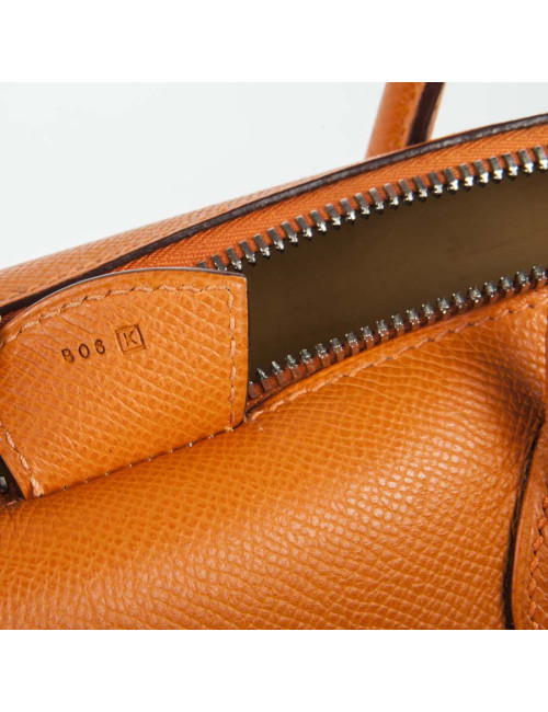 Sac "Bombay" HERMES GM cuir epsom orange