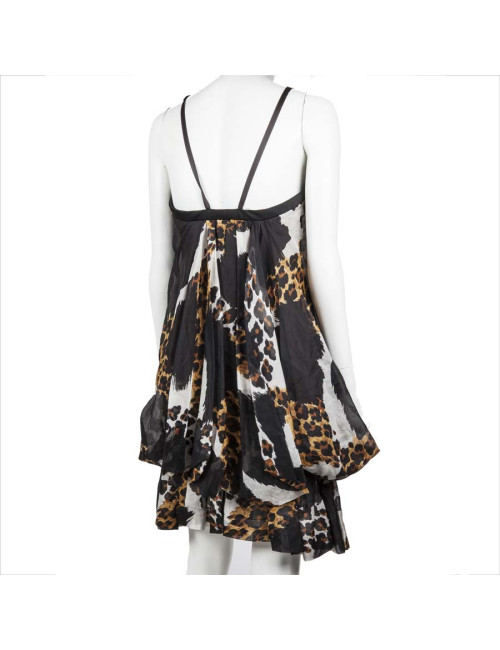 Robe en soie YVES SAINT LAURENT T36