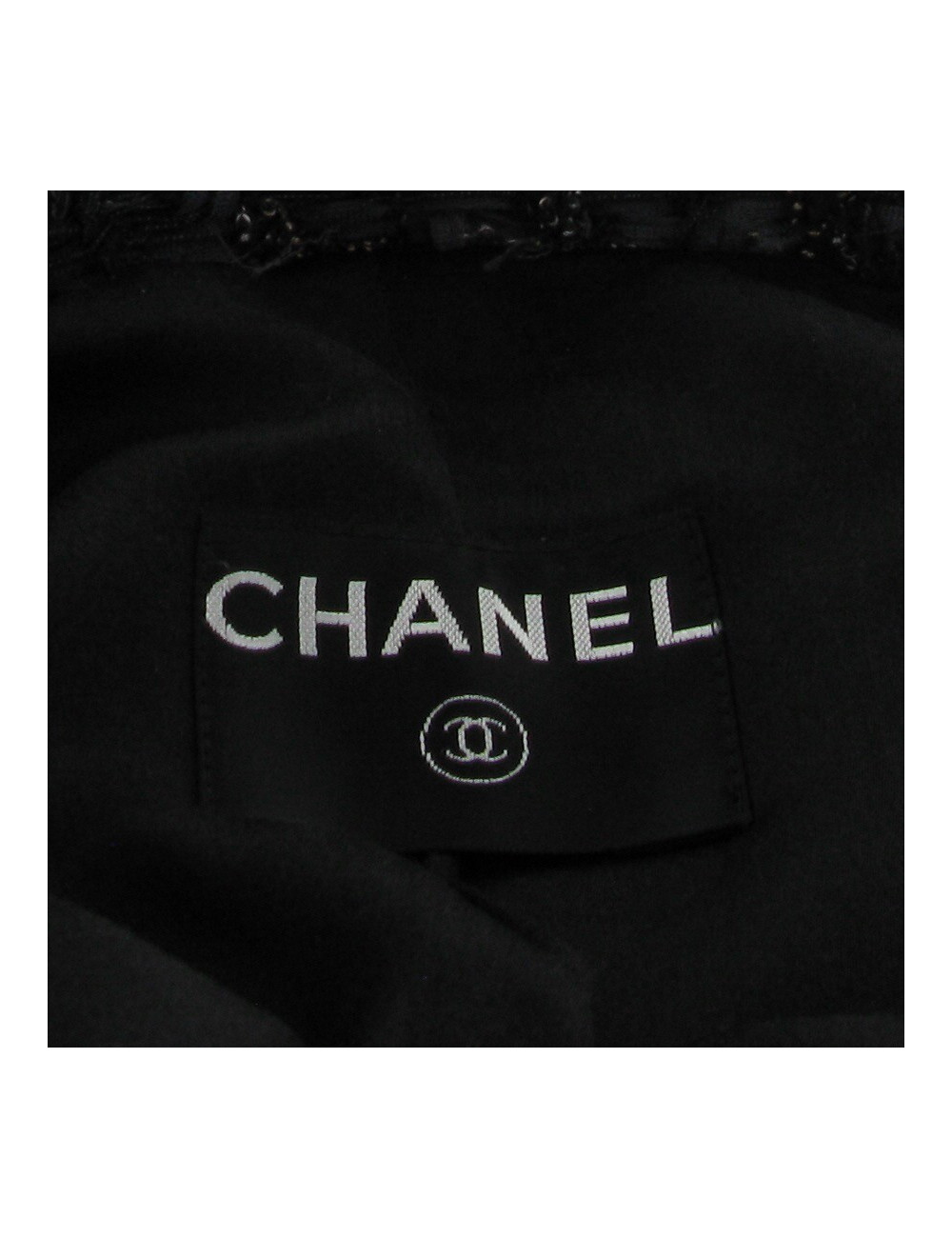 Caban en tweed gris T40 CHANEL